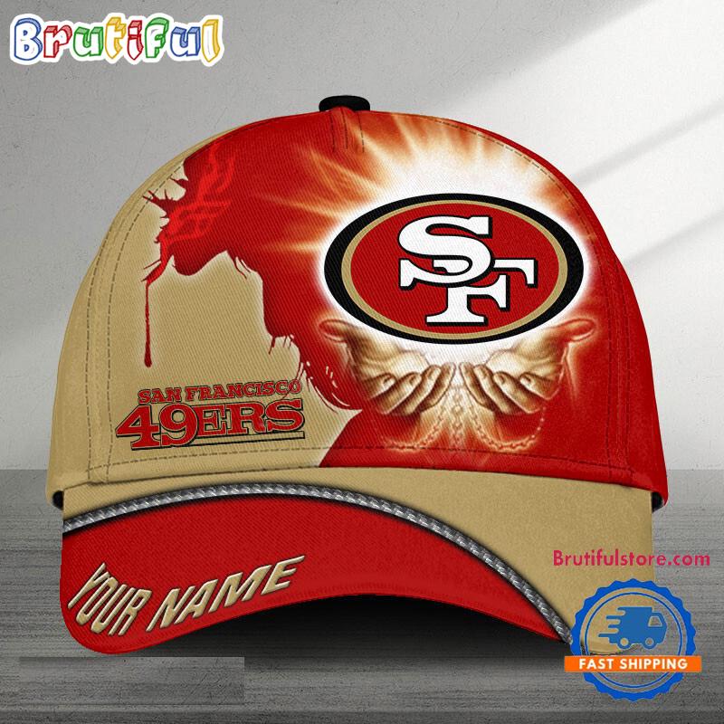 NFL San Francisco 49ers Special Christian Custom Baseball Cap, Football God Hats