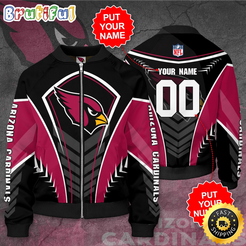 Personalized Arizona Cardinals Bomber Jacket Stylish Bomber Coats