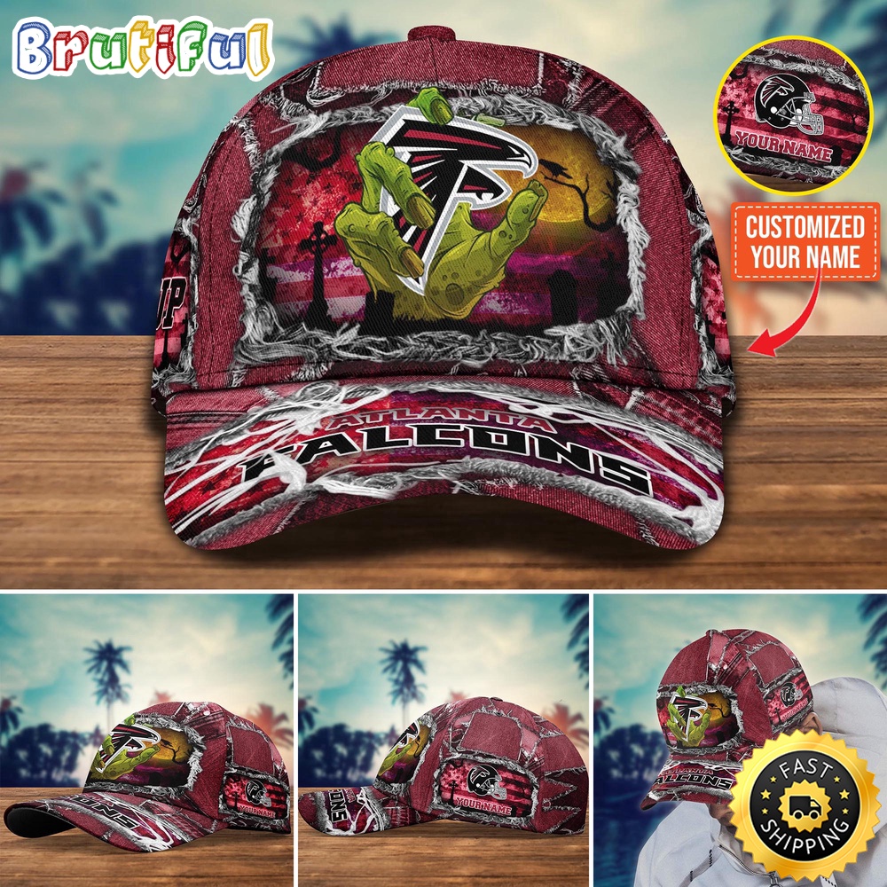 Atlanta Falcons Baseball Cap Halloween Cap Customize For This Season