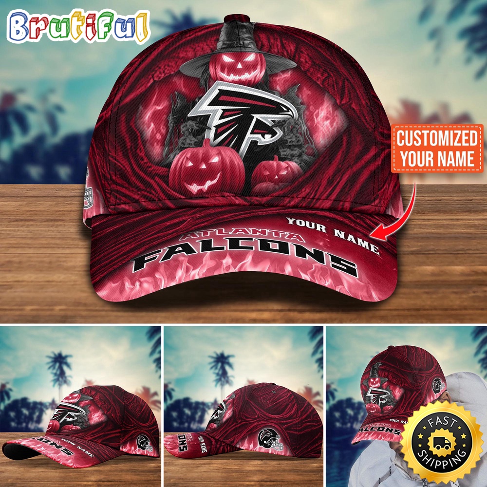 Atlanta Falcons Baseball Cap Halloween Custom Cap For Fans