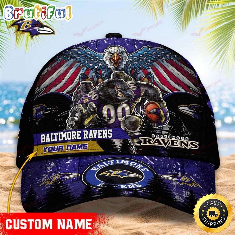 Baltimore Ravens Nfl Cap Personalized