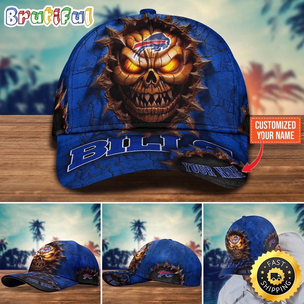 Buffalo Bills Baseball Cap Halloween Custom Cap For This Season