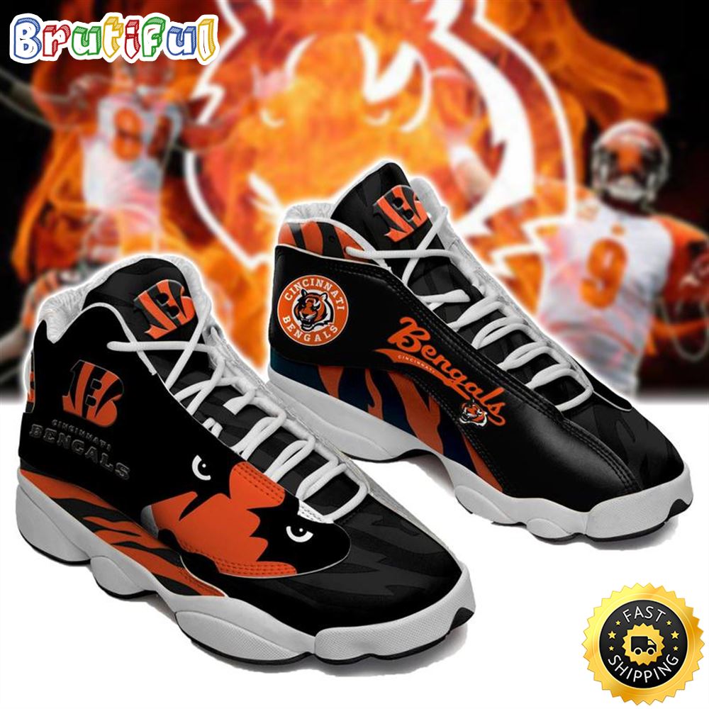 Cincinnati Bengals Nfl Air Jordan 13 Sneaker
