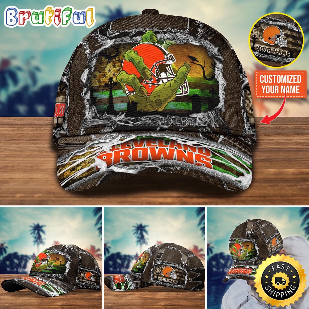 Cleveland Browns Baseball Cap Halloween Cap Customize For This Season