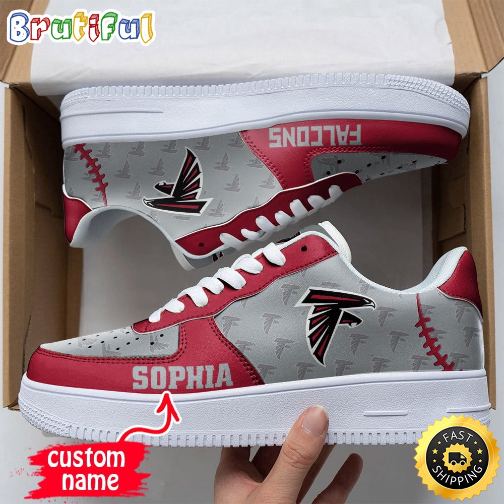 Custom NFL Atlanta Falcons Air Force 1 Shoes Fashionable Air Force 1
