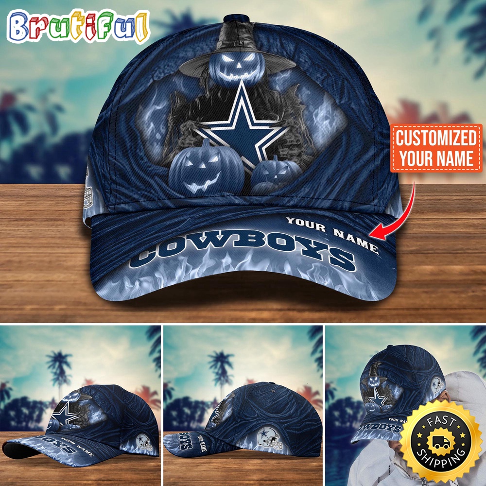 Dallas Cowboys Baseball Cap Halloween Custom Cap For Fans