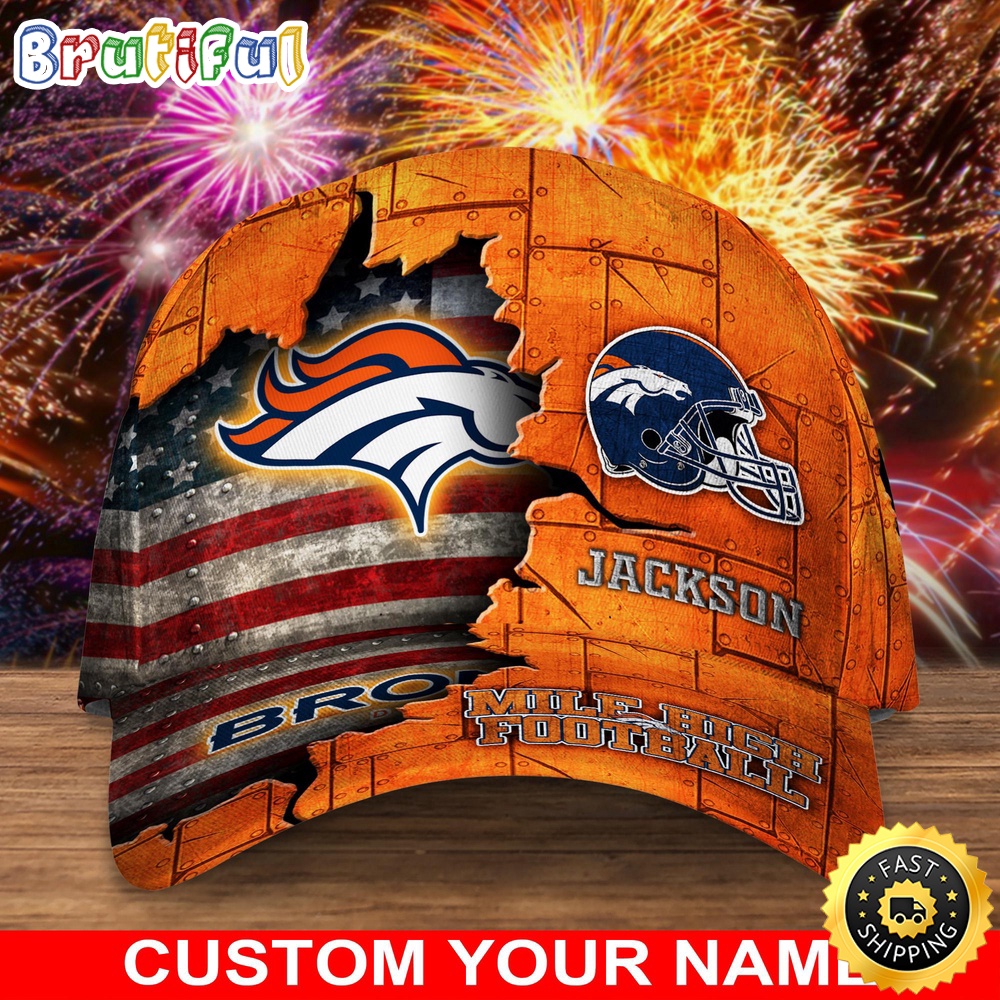 Denver Broncos Baseball Cap Custom Cap Go Sports Teams