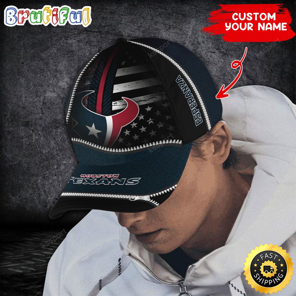 Houston Texans Nfl-Personalize Cap Steel Style Trending Season