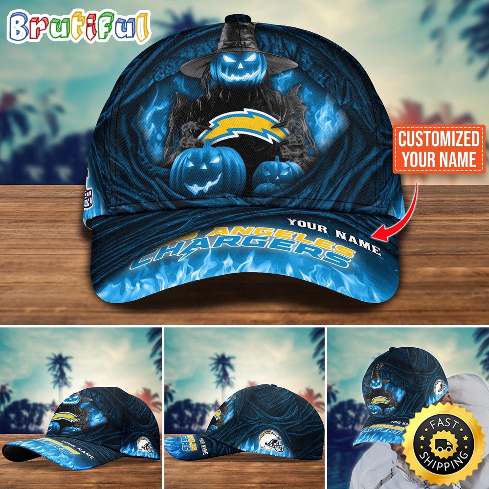 Los Angeles Chargers Baseball Cap Halloween Custom Cap For Fans