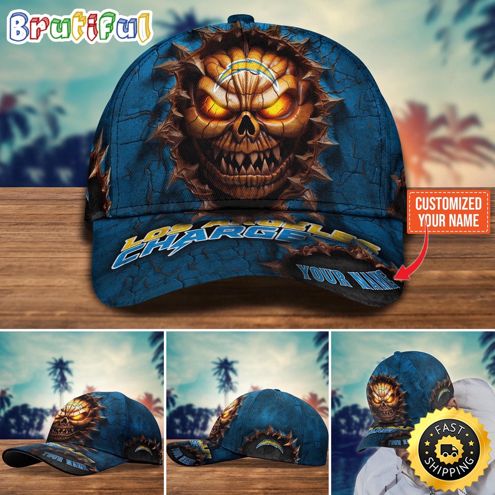 Los Angeles Chargers Baseball Cap Halloween Custom Cap For This Season