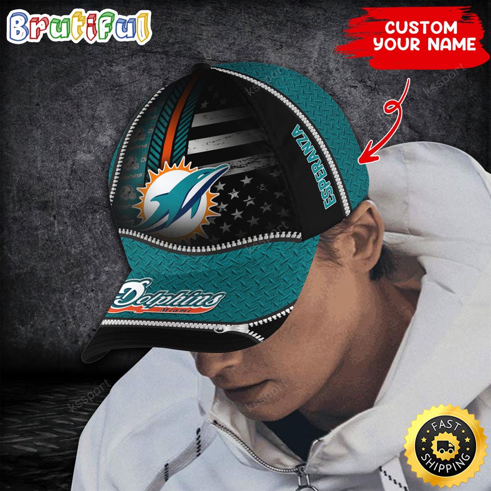 Miami Dolphins Nfl-Personalize Cap Steel Style Trending Season