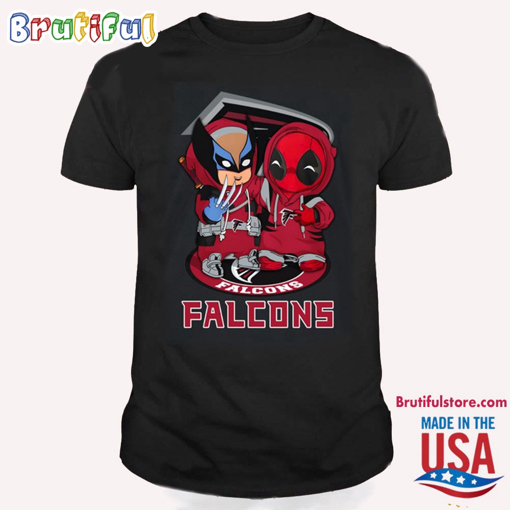 NFL Atlanta Falcons Deadpool T Shirt, Football Deadpool Shirt