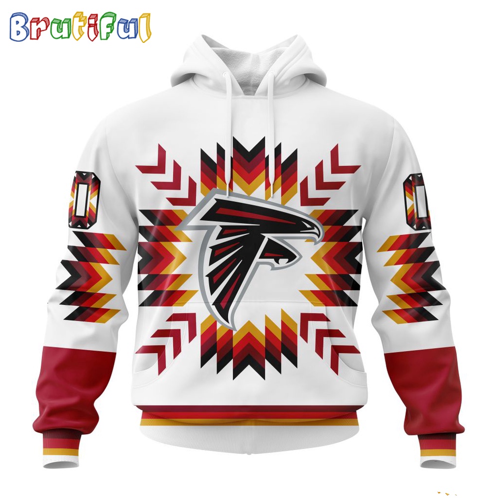 NFL Atlanta Falcons Hoodie Special Design With Native Pattern