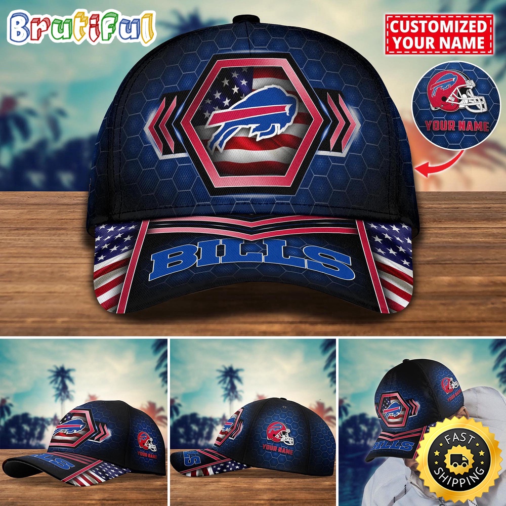 NFL Buffalo Bills Baseball Cap Best Trending Custom Name Cap