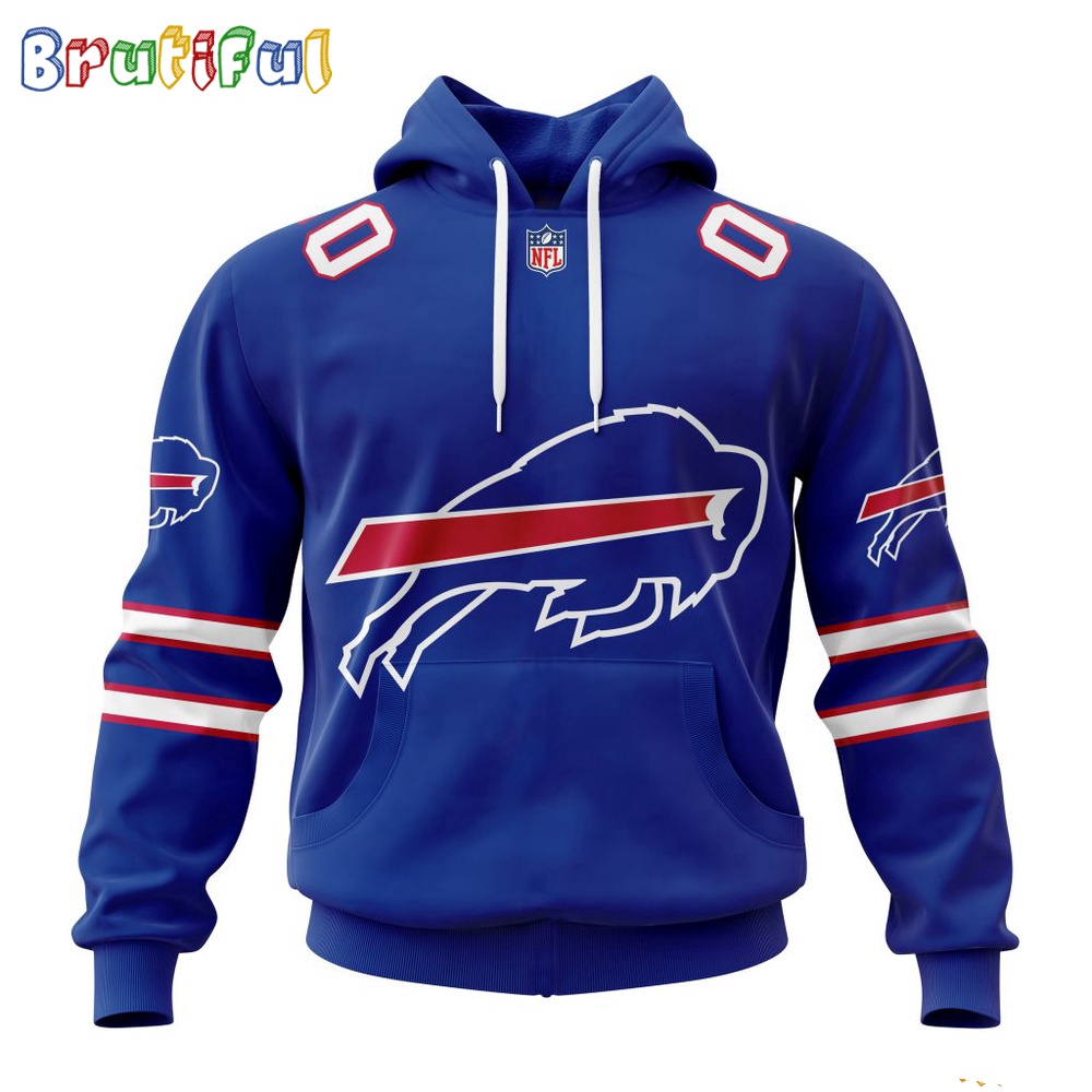 NFL Buffalo Bills Hoodie 2024 Personalized Name And Number Unisex Hoodie