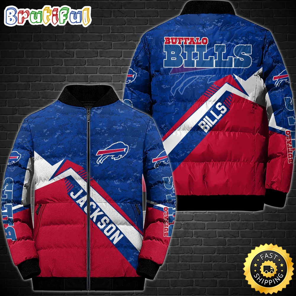 NFL Buffalo Bills Puffer Jacket Customized Sport Down Jacket