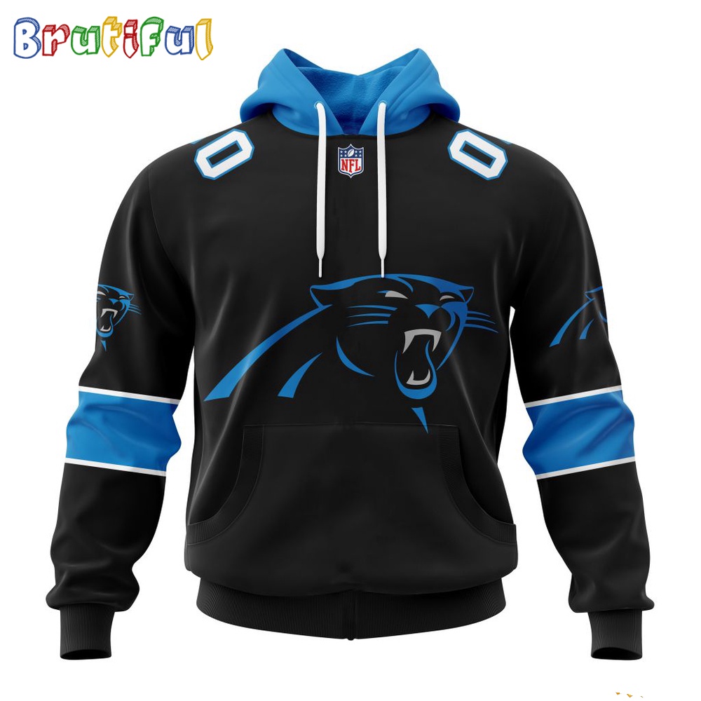 NFL Carolina Panthers Hoodie 2024 Personalized Name And Number Unisex Hoodie