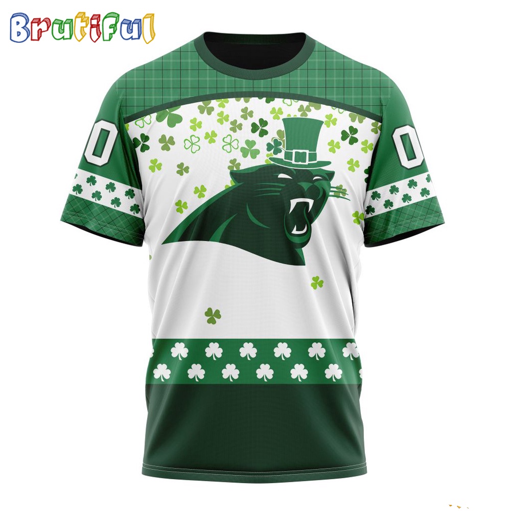 NFL Carolina Panthers T-Shirt Special Design T-Shirt St Patrick Day