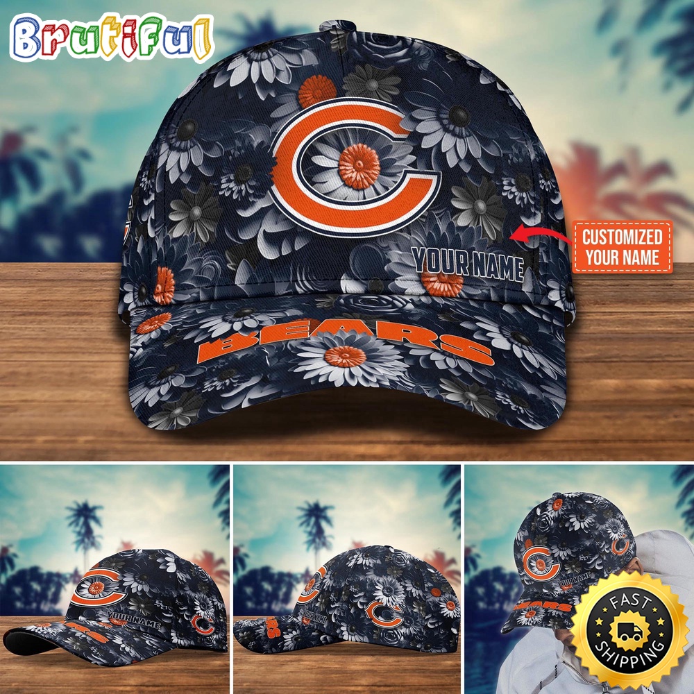 NFL Chicago Bears Baseball Cap Customized Cap Hot Trending