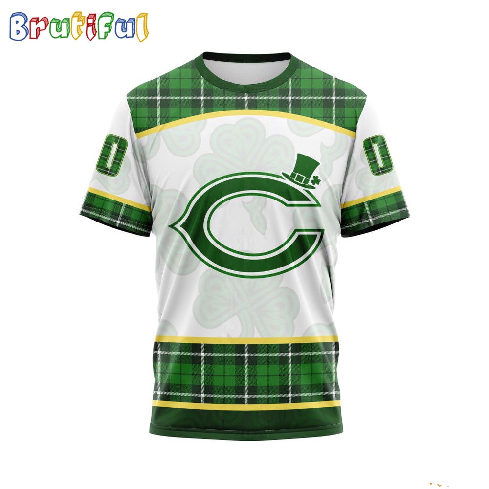 NFL Chicago Bears T-Shirt Special Design For St Patrick Day