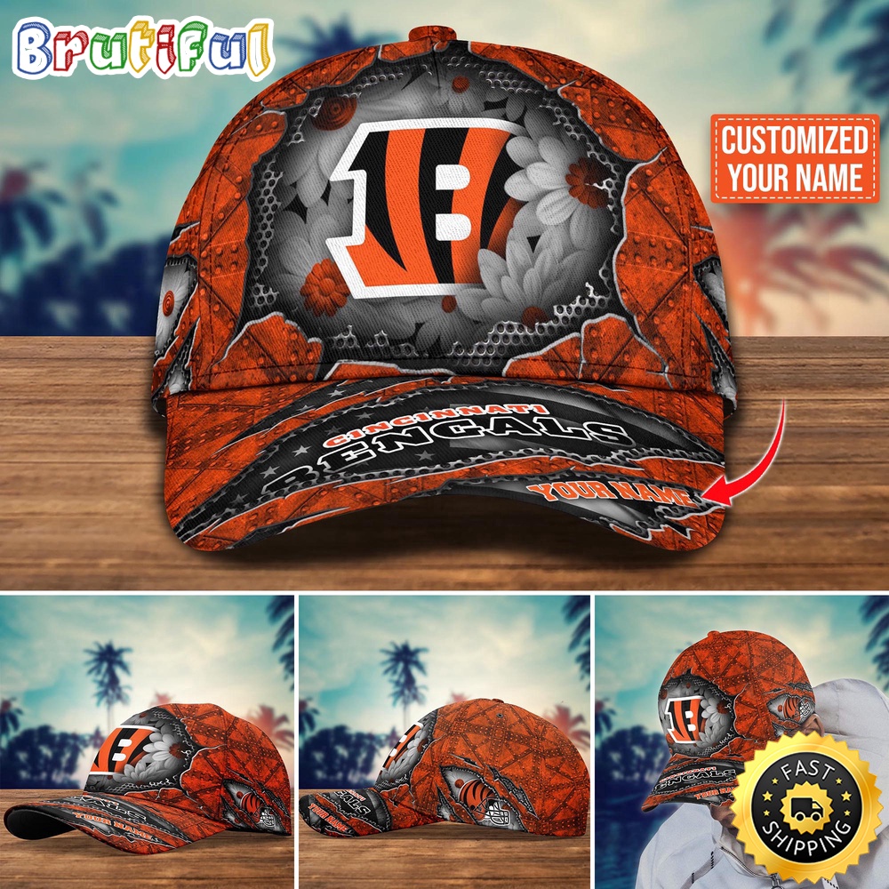 NFL Cincinnati Bengals Baseball Cap Custom Cap Trending For Fans