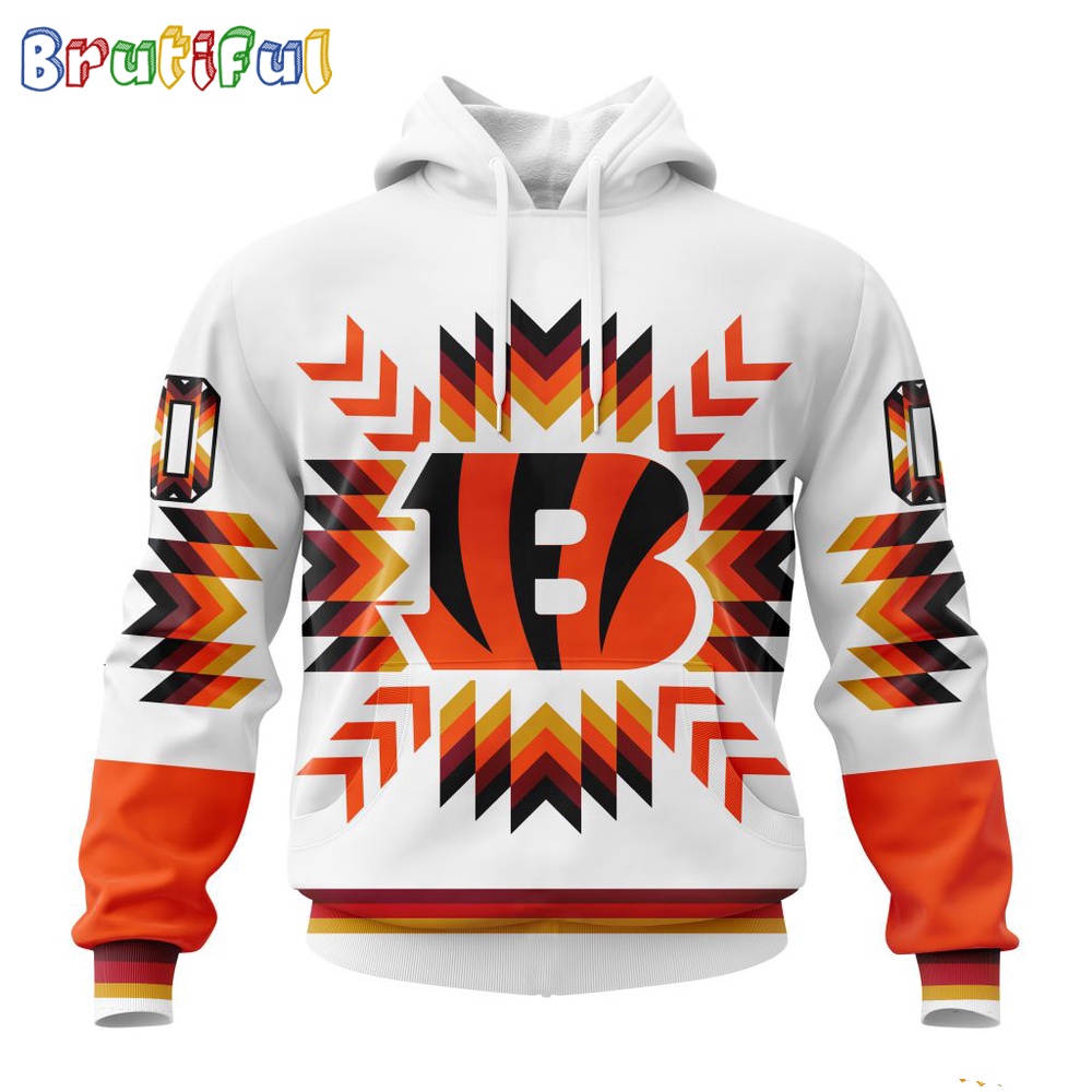 NFL Cincinnati Bengals Hoodie Special Design With Native Pattern