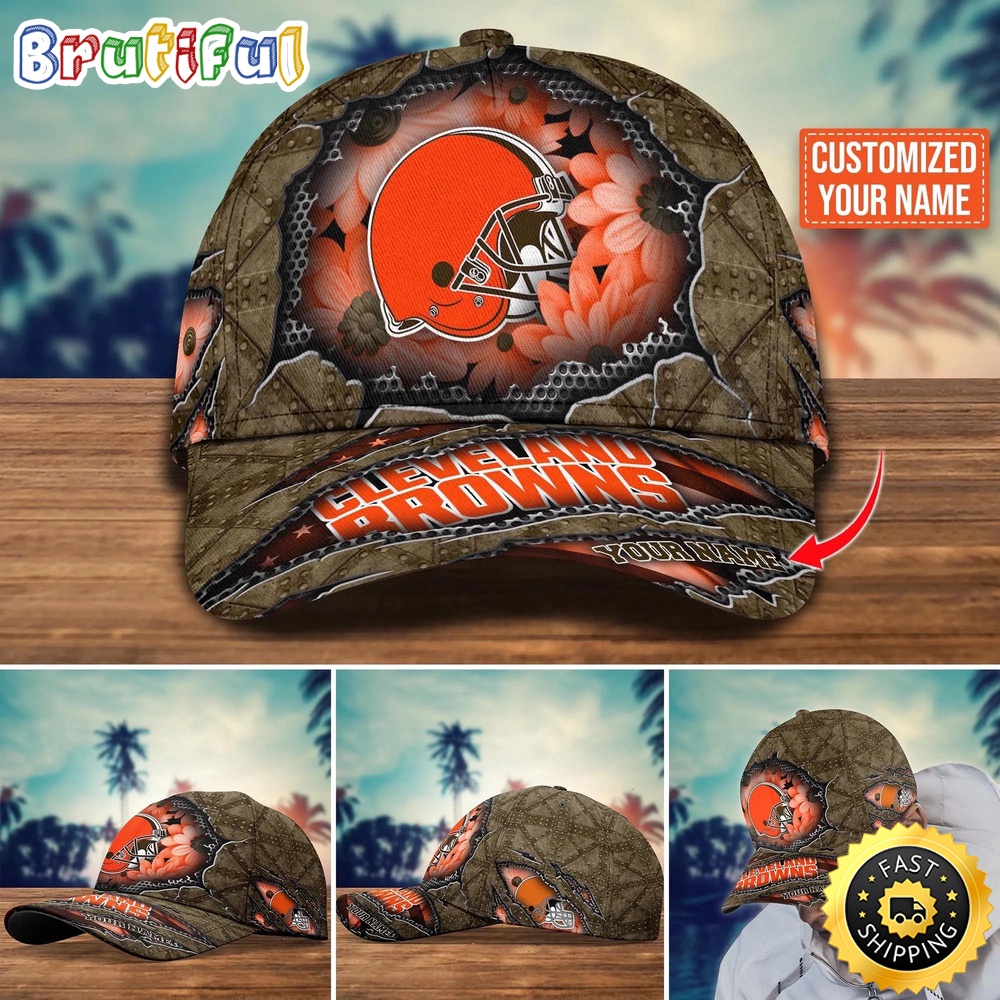 NFL Cleveland Browns Baseball Cap Custom Cap Trending For Fans
