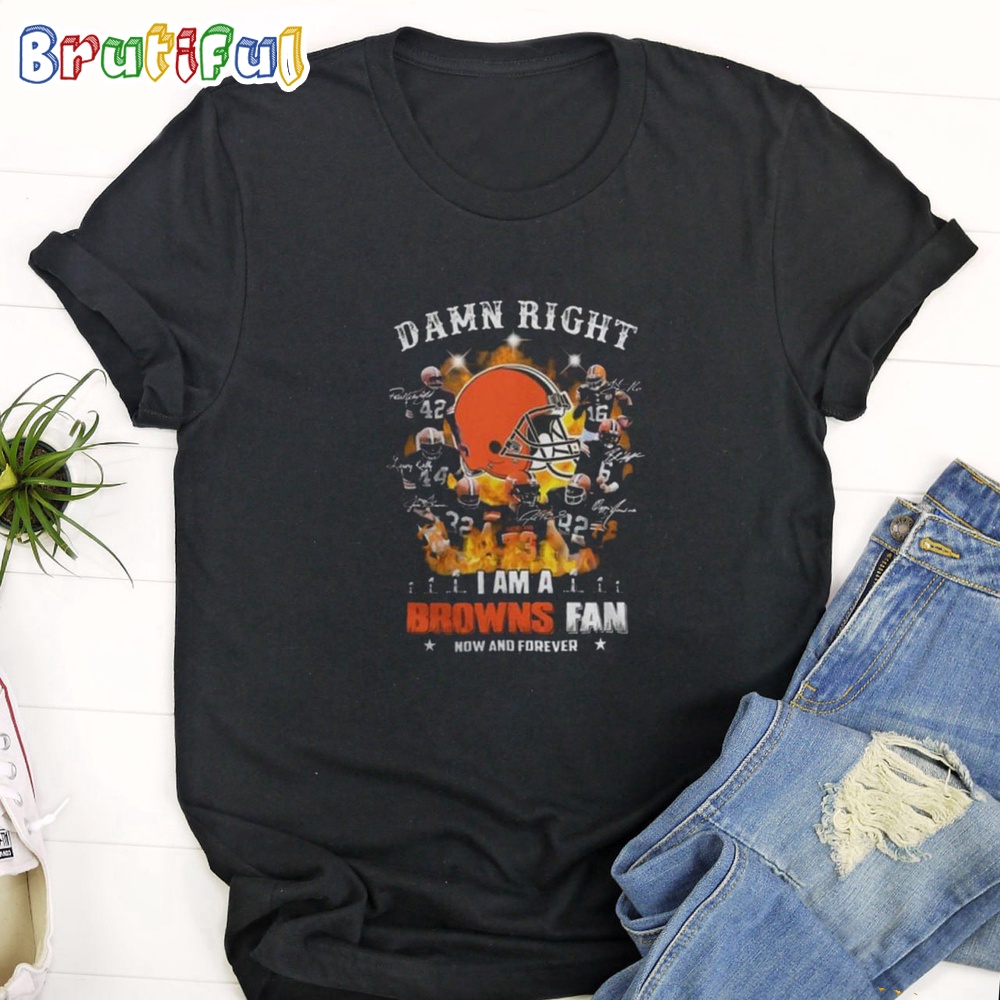 NFL Cleveland Browns Damn Right Unisex T Shirt