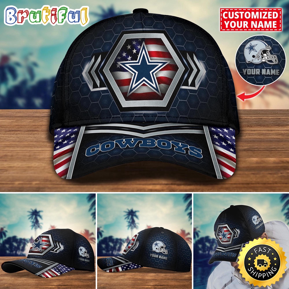NFL Dallas Cowboys Baseball Cap Best Trending Custom Name Cap