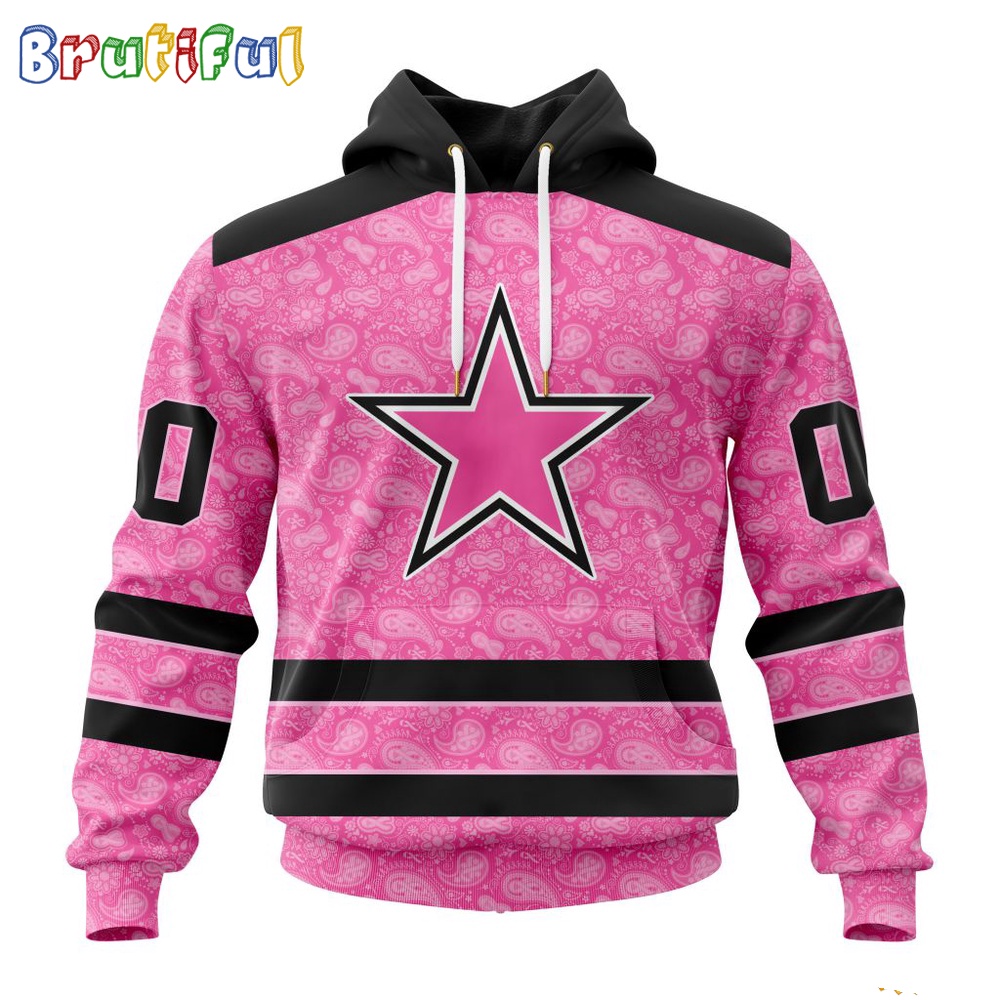 NFL Dallas Cowboys Hoodie Special Pink Hoodie Design Fight Breast Cancer