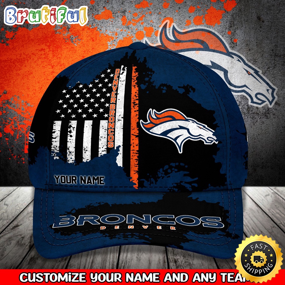 NFL Denver Broncos Baseball Cap Custom Cap Sport