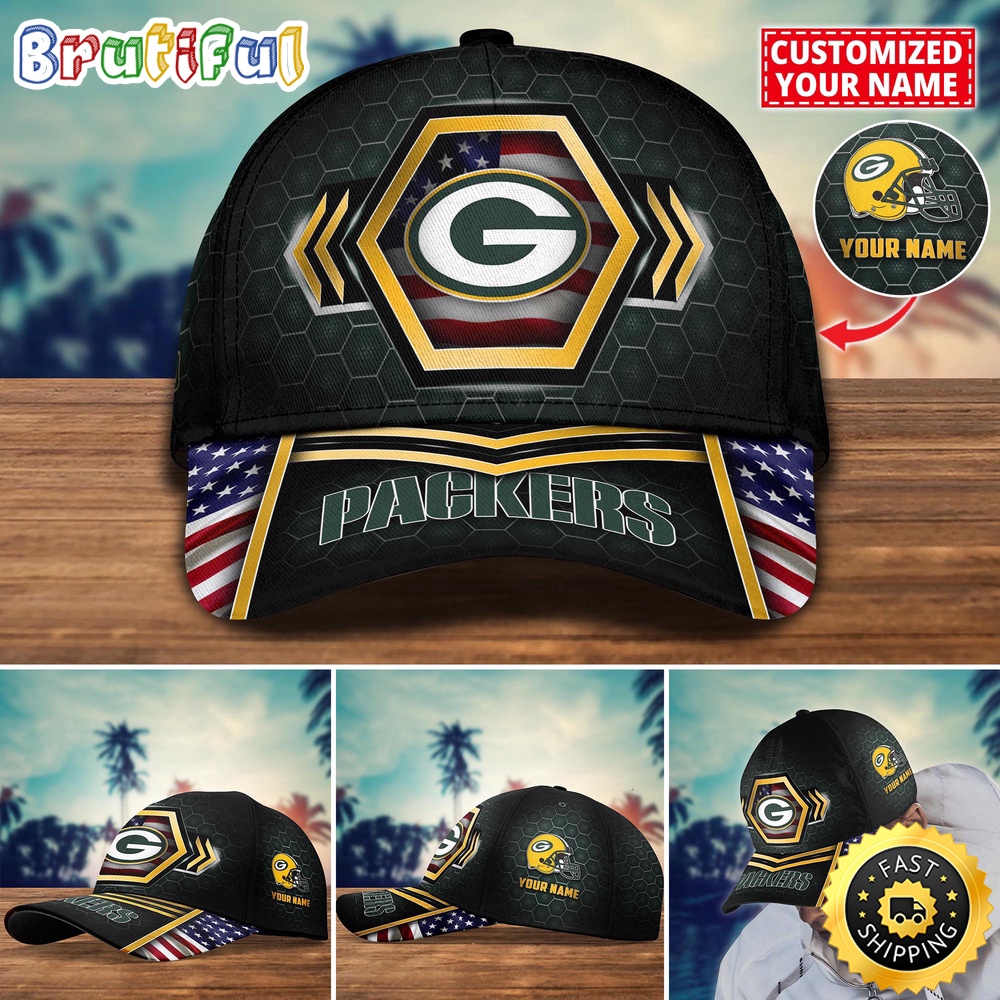 NFL Green Bay Packers Baseball Cap Best Trending Custom Name Cap