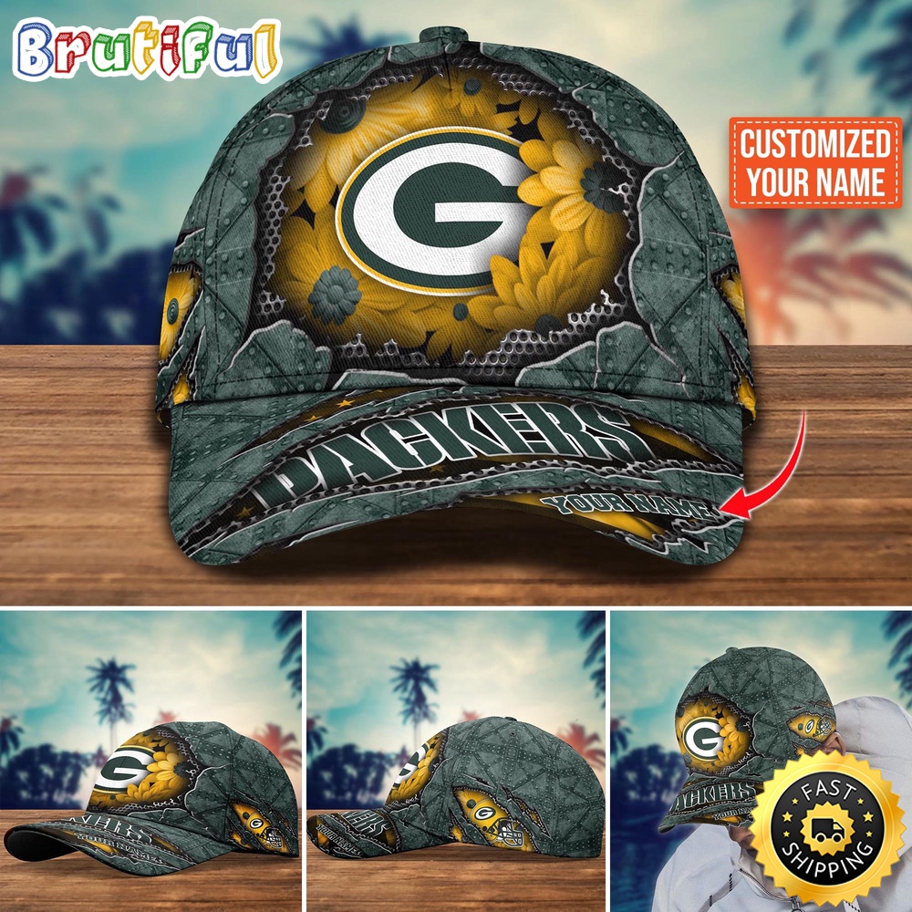 NFL Green Bay Packers Baseball Cap Custom Cap Trending For Fans