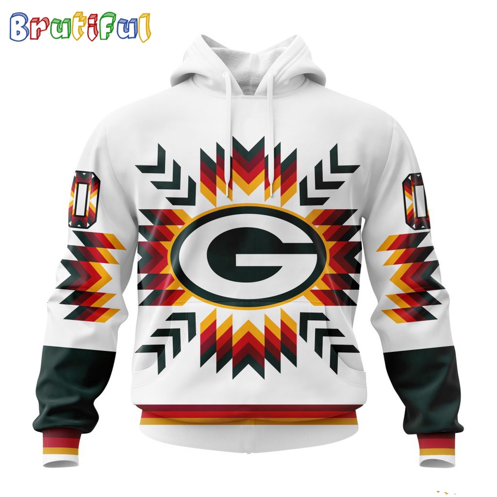 NFL Green Bay Packers Hoodie Special Design With Native Pattern