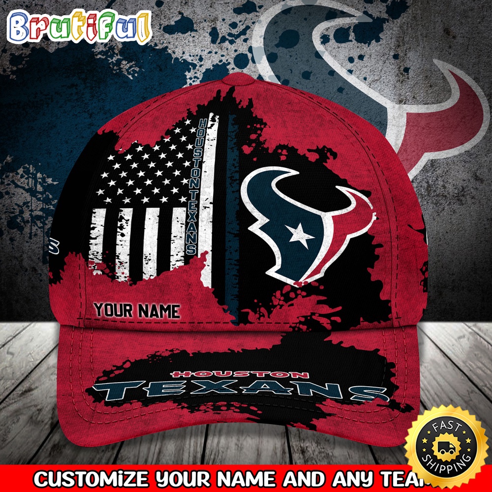NFL Houston Texans Baseball Cap Custom Cap Sport