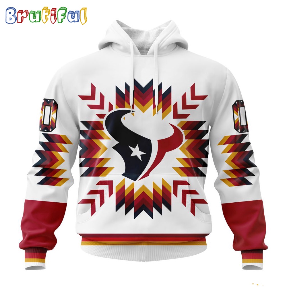 NFL Houston Texans Hoodie Special Design With Native Pattern