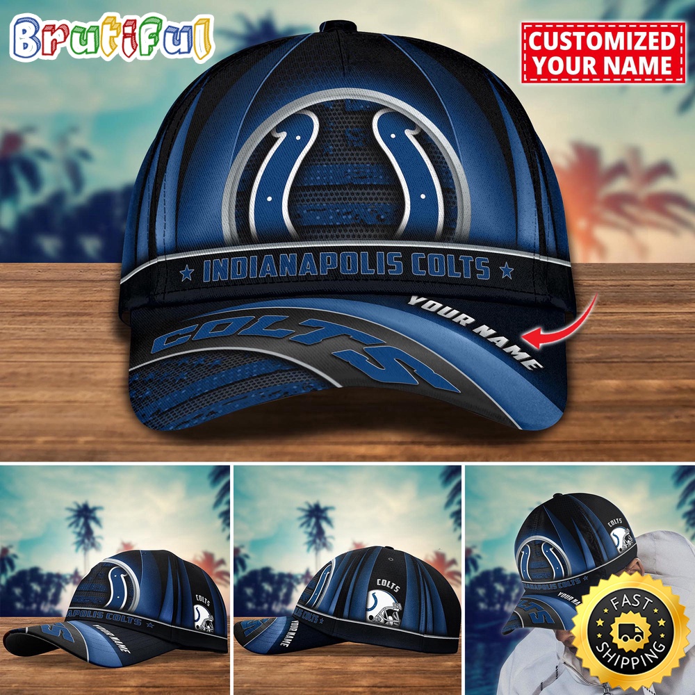 NFL Indianapolis Colts Baseball Cap Custom Football Cap For Fans