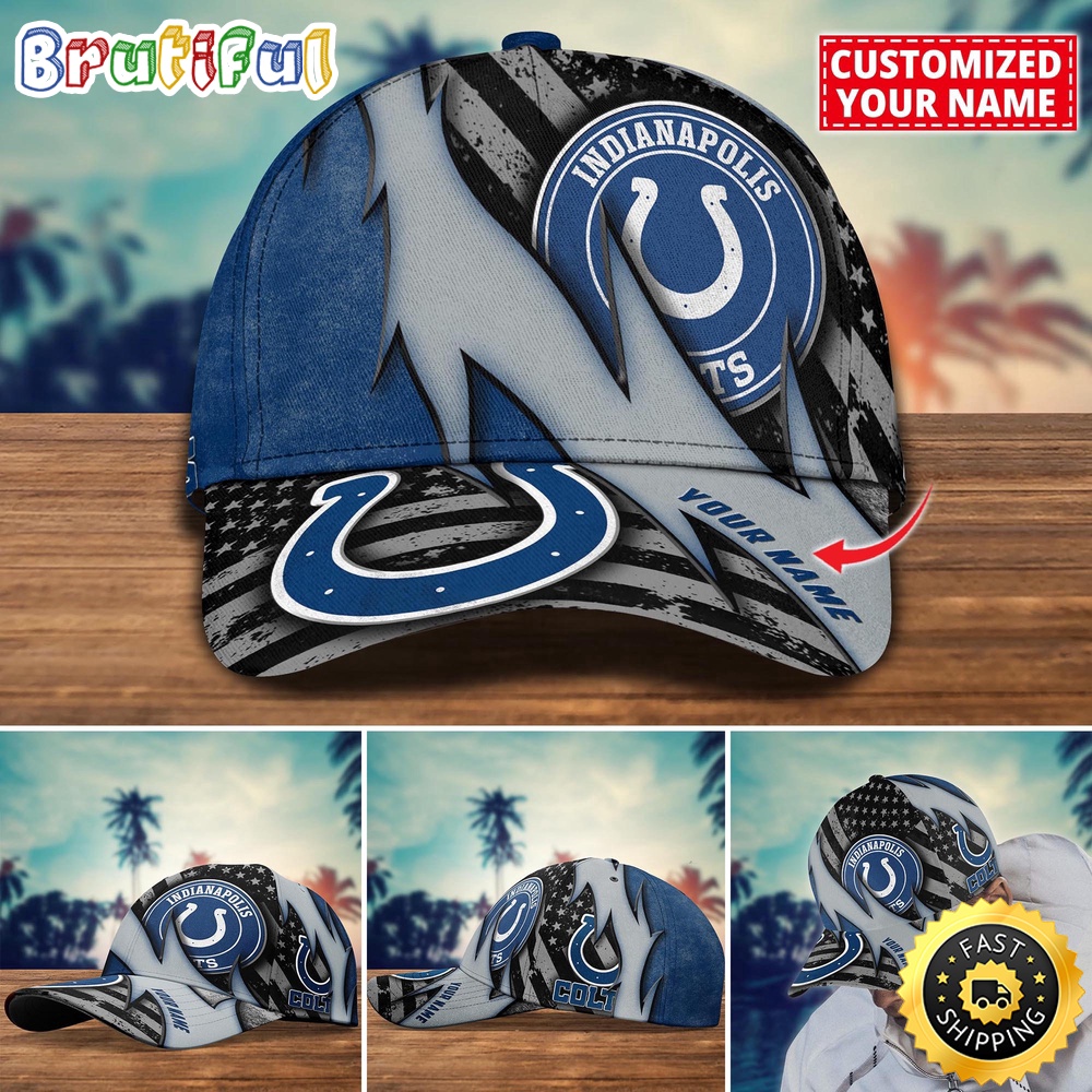 NFL Indianapolis Colts Baseball Cap Custom Football Hat For Fans