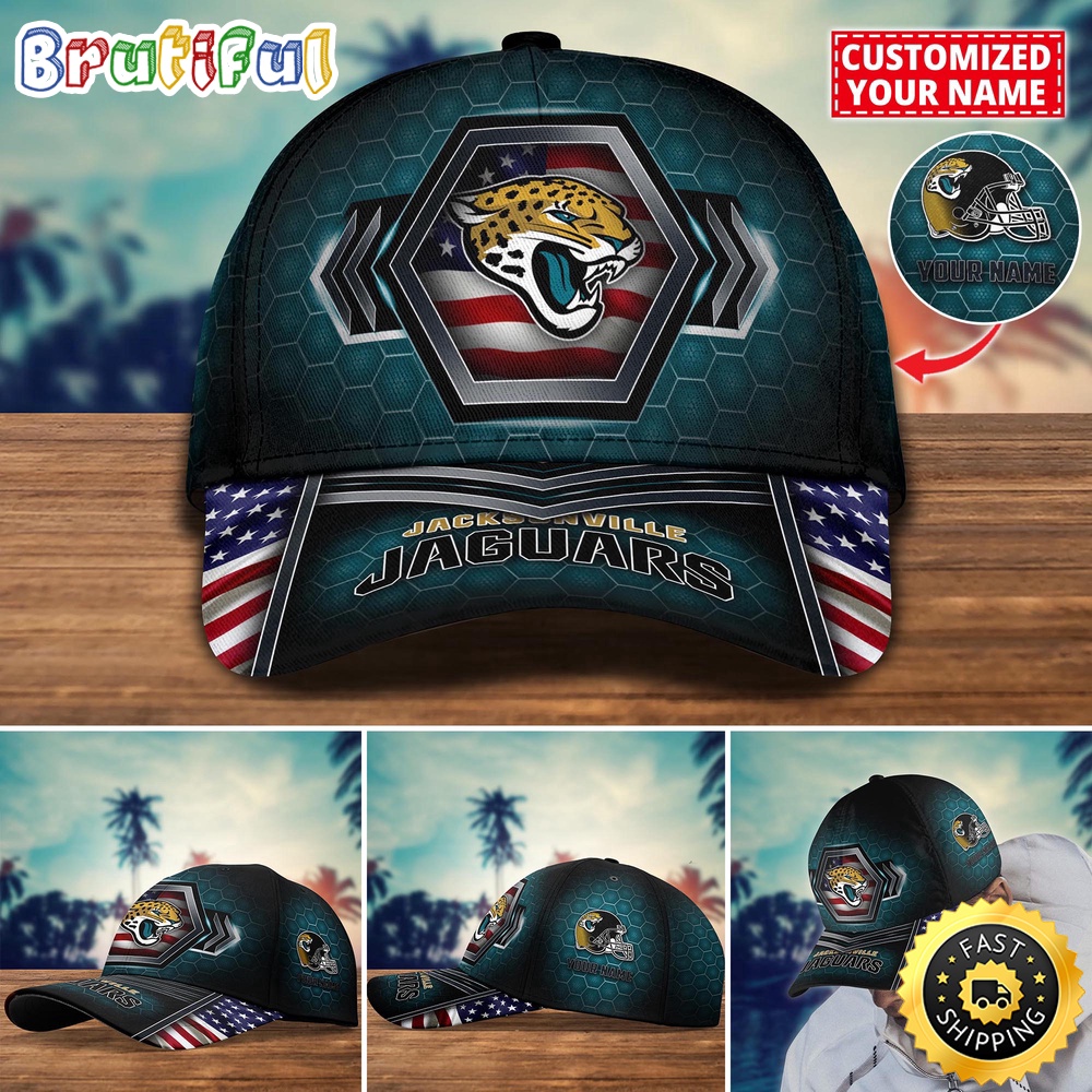 NFL Jacksonville Jaguars Baseball Cap Best Trending Custom Name Cap