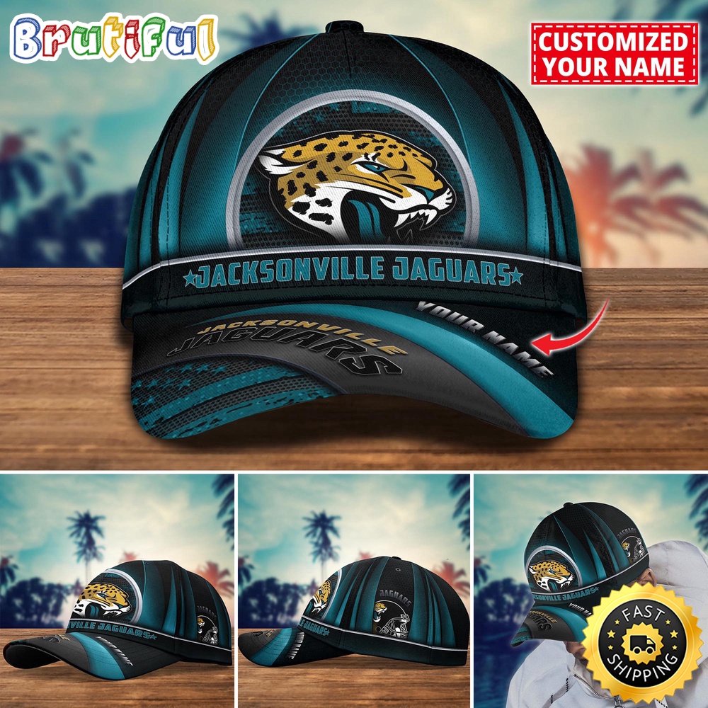 NFL Jacksonville Jaguars Baseball Cap Custom Football Cap For Fans