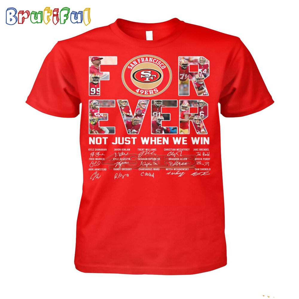 NFL Kansas City Chiefs For Ever Not Just When We Win T-Shirt