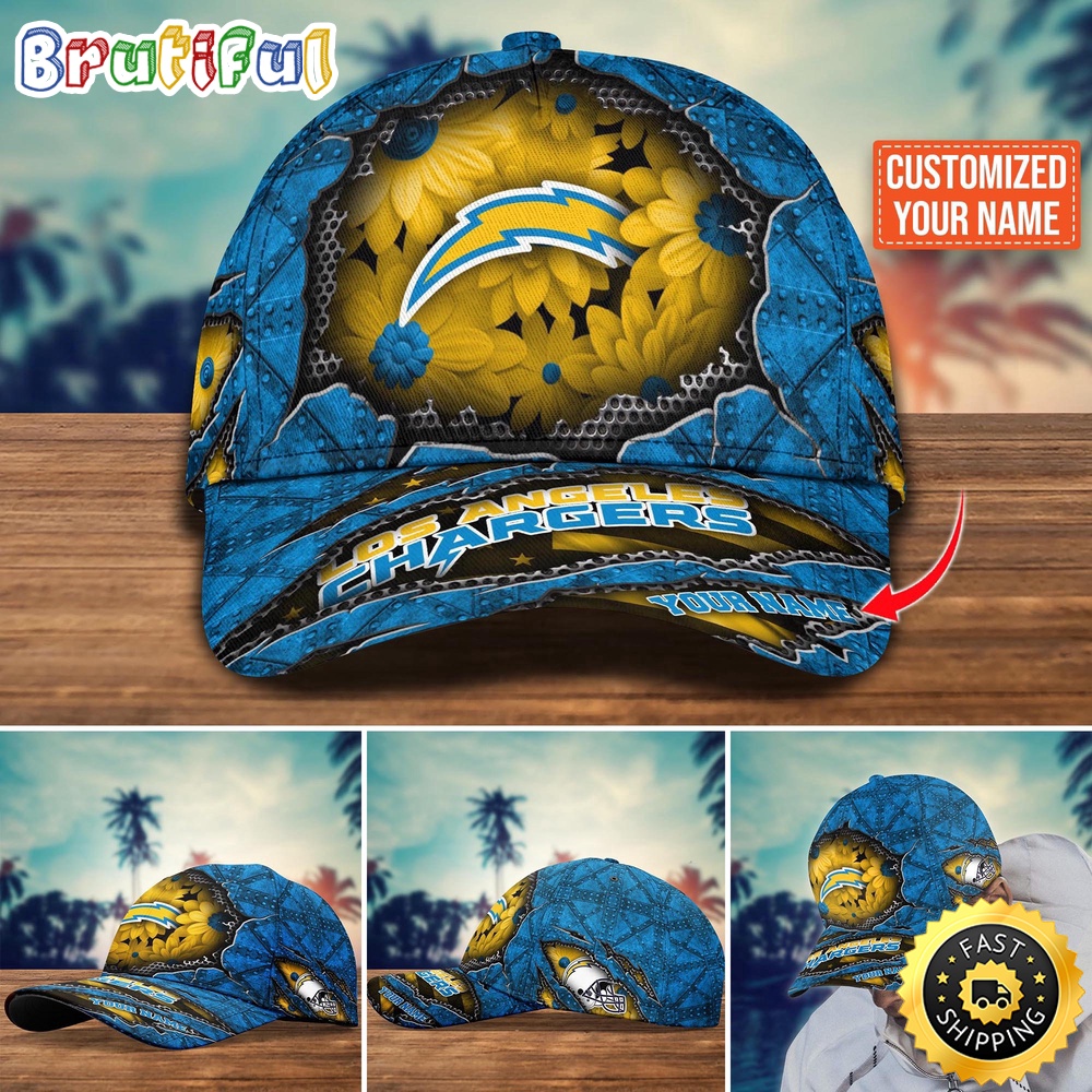 NFL Los Angeles Chargers Baseball Cap Custom Cap Trending For Fans