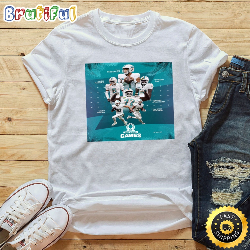NFL Miami Dolphins Pro Bowl 2024 T Shirt