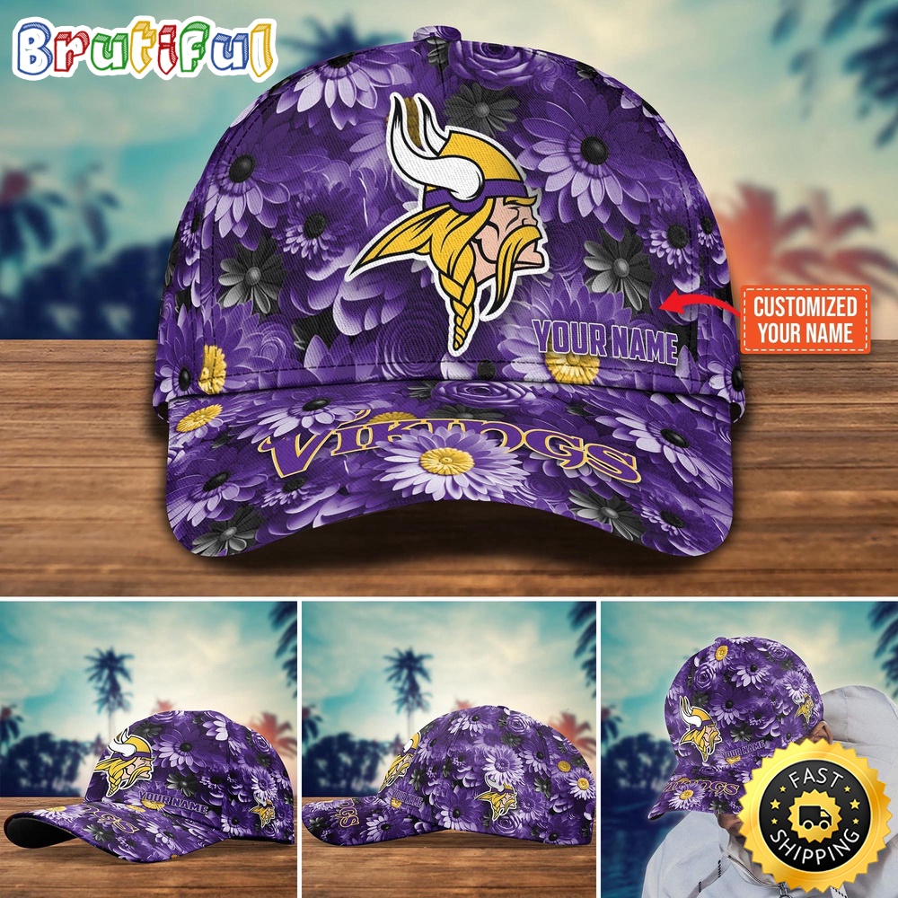 NFL Minnesota Vikings Baseball Cap Customized Cap Hot Trending