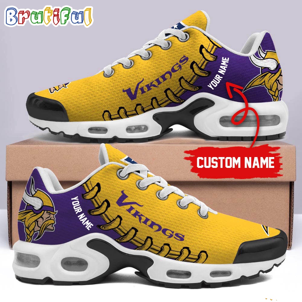 NFL Minnesota Vikings Custom Air Max Plus Shoes