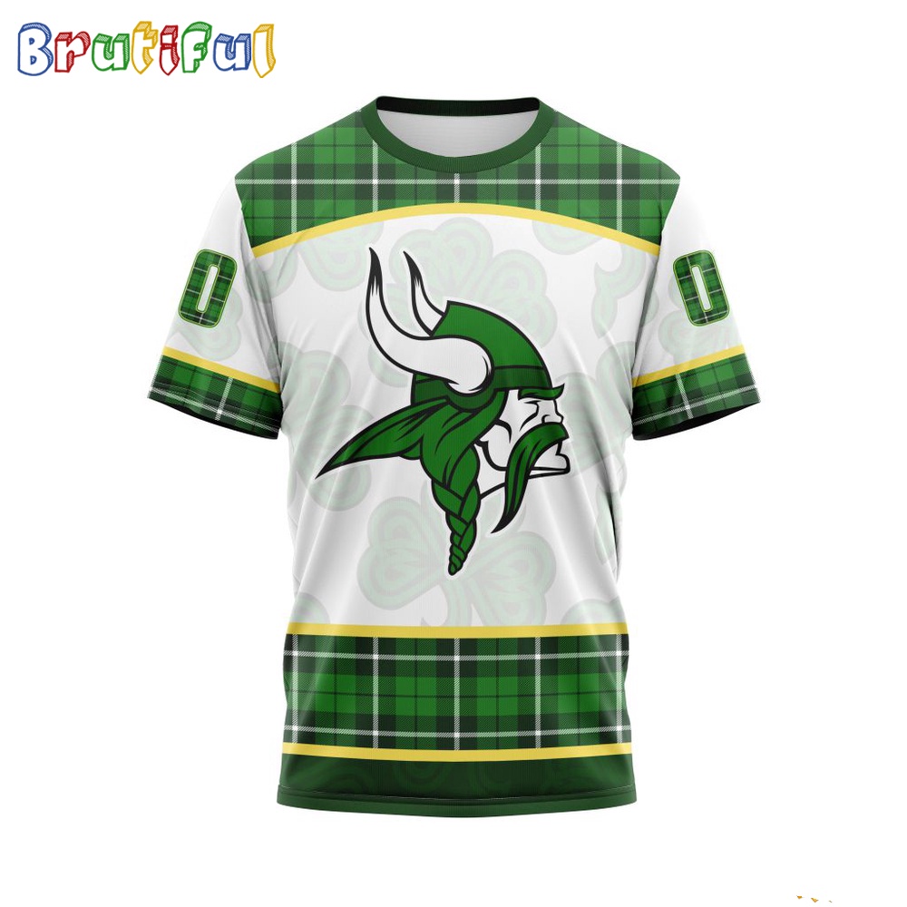 NFL Minnesota Vikings T-Shirt Special Design For St Patrick Day
