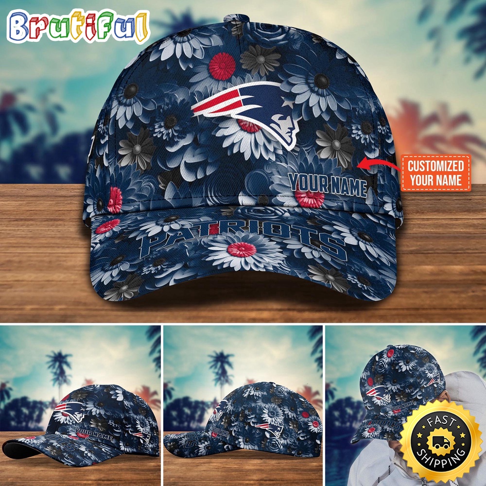 NFL New England Patriots Baseball Cap Customized Cap Hot Trending