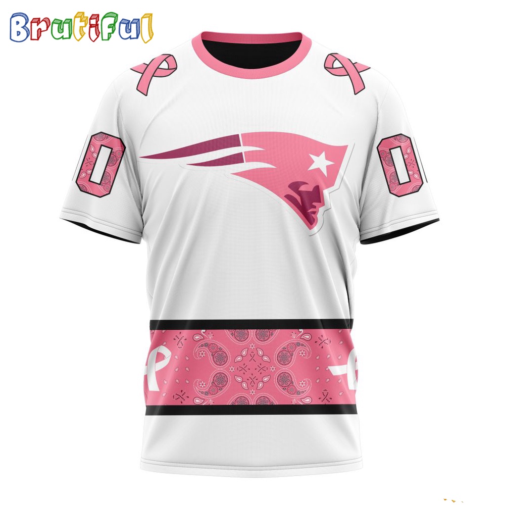 NFL New England Patriots T-Shirt Special Pink Design Fight Breast Cancer