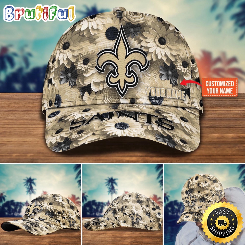 NFL New Orleans Saints Baseball Cap Customized Cap Hot Trending