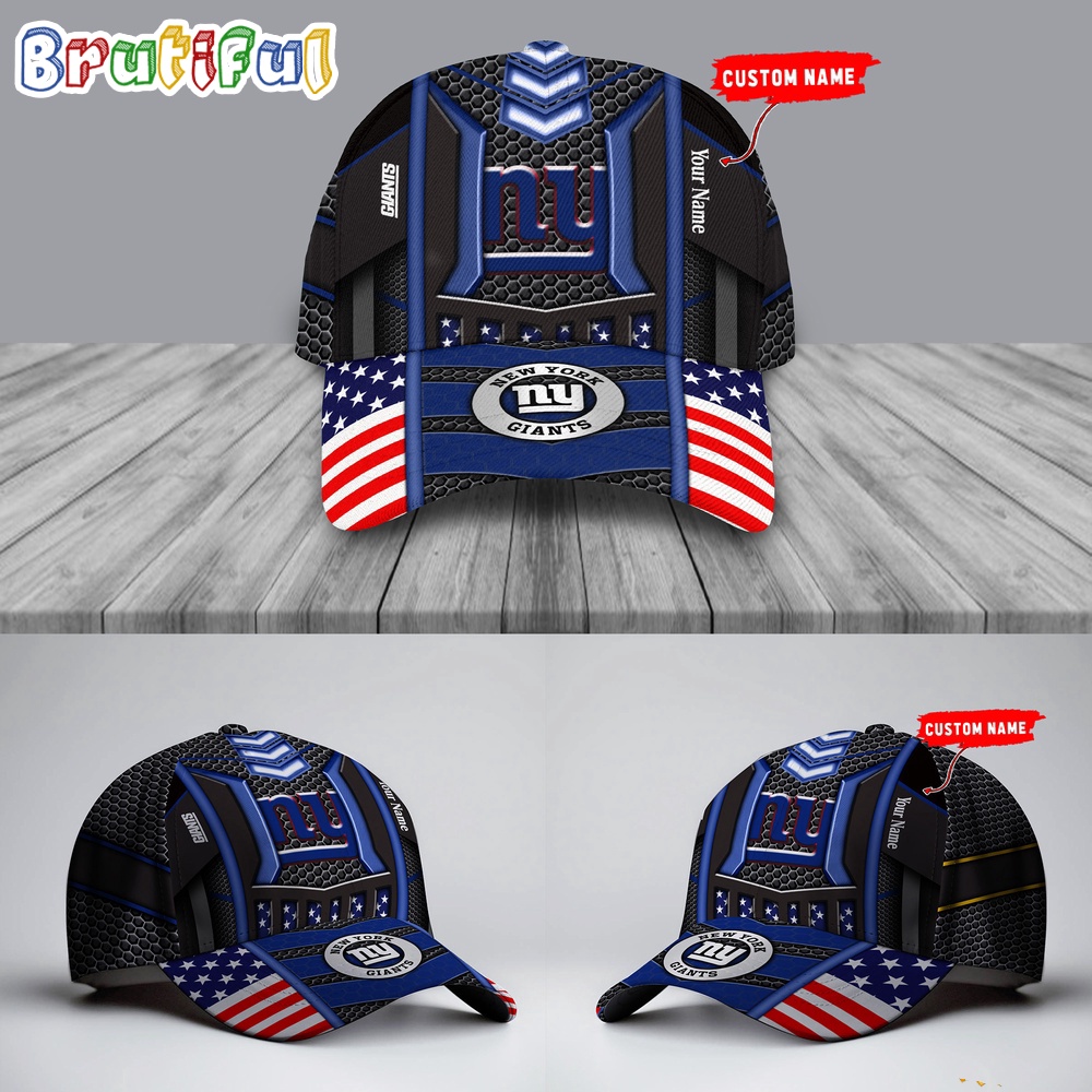 NFL New York Giants America Flag Cap, America Flag Football Cap